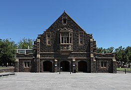 The Front Entrance of Memorial Hall, Melbourne Grammar School