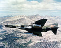 F-4G Wild Weasel carries an AGM-88 HARM on the left outside wing pylon.