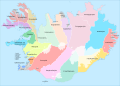 1988 counties of Iceland