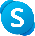 Thumbnail for File:Skype logo (2019–present).svg