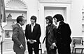 5 Elvis Presley, Delbert Sonny West, and Jerry Schilling meeting Richard Nixon uploaded by GDuwen, nominated by Yann