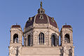 Central dome at the Kunsthistorisches Museum in Vienna