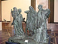 The Burghers of Calais in Philadelphia museum