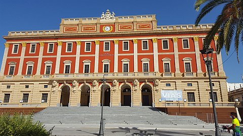 City hall.