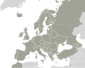 Eurovision events map (2008-2014) Kosovo declares independence