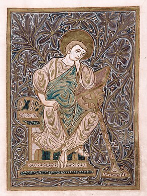 Mathew, one of the four evangelists Reprocessed work.