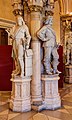 Figures in the hall of generals, the Museum of Military History in Vienna