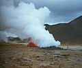 30 or 31 July 1972 Camping in Namaskard, Iceland