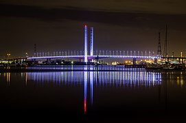 Bolte Bridge at night