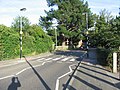 Station Road (A265) in Hurst Green, East Sussex, UK
