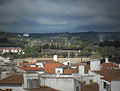 View on Évora and the aqueduct