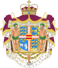 Coat of Arms of the Crown Prince of Denmark, used by HRH Crown Prince Frederick