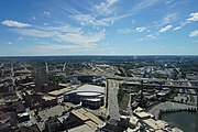 View from the observation deck of Terminal Tower