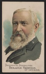 Thumbnail for File:Benjamin Harrison of Indiana Presidential possibilities. LCCN2018646106.tif