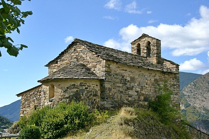 Romanesque Church of Sant Serni de Nagol. Author: fer55.