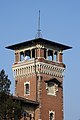 Tower of Villa Ottolini-Tosi in Busto Arsizio