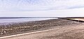 Uitzicht op de Waddenzee achter de zeedijk bij Paesens-Moddergat richting Schiermonnikoog.