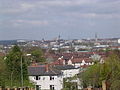 city centre from Sandal Castle