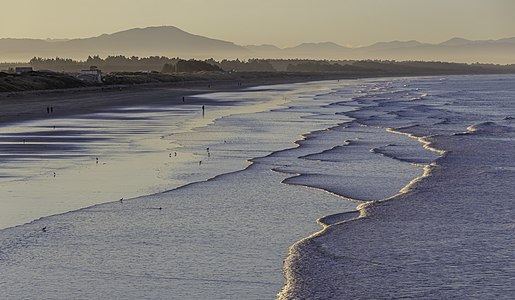 Beach, New Brighton, New Zealand