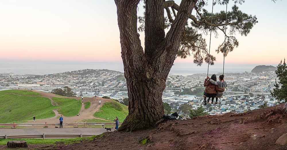 Bernal Heights swing