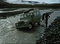 28 or 30 July 1972 Car stuck in river in Iceland