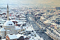 Prizren in the winter.