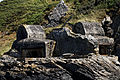 Presqu'île de Roscanvel : fortifications du mur de l'Atlantique vue de la mer 1