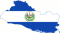 Mapa Bandera De El Salvador