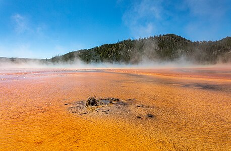 Yellowstone National Park (Wyoming, USA), Grand Prismatic Spring (2022)