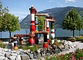 Österreichbrunnen (Friedensreich Hundertwasser) Austria Fountain by Austrian artist Friedensreich Hundertwasser