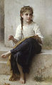 William-Adolphe Bouguereau: Sewing, 1898