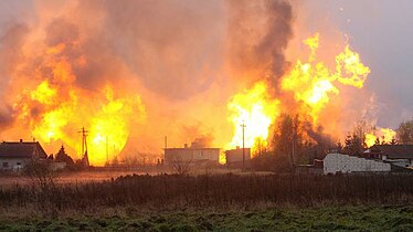 Gas explosion in Janków Przygodzki