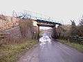 Rail bridge over Whitehill Lane