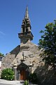 L'église Saint-Éloi : la façade et le clocher 1