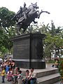 Statue of El Libertador at the Plaza Bolívar (2007)