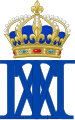 Monogram of Marie Thérèse as Queen