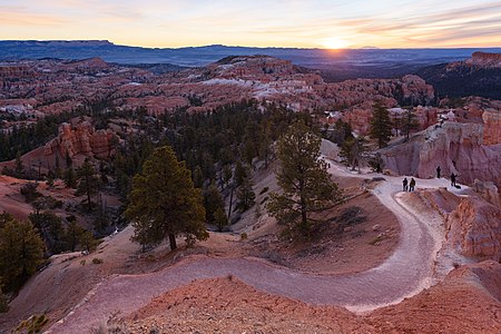 "Sunrise_Point_Bryce_Canyon_November_2018_HDR.jpg" by User:King of Hearts