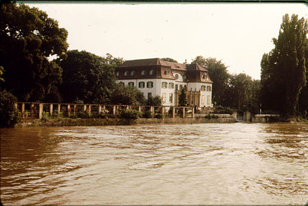 Schloß auf der Eltvilleraue - km 512