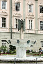 Thumbnail for File:Klagenfurt Landhauspark Brunnen Der Gesang 15072016 3901.jpg