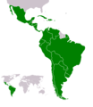 Continental Area of Latin America