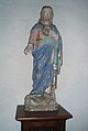 Eglise Sainte-Geneviève : statue du Sacré-Coeur de Jésus