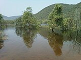 Lake at Kambalakonda in Visakhapatnam