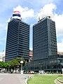 Polar Towers in Plaza Venezuela