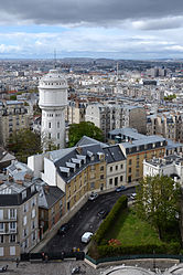 View of Paris North west from the dome of Sacré Coeur