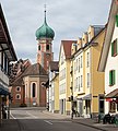 Konstanzer Straße und Pfarrkirche St. Nikolaus
