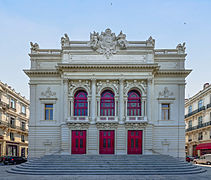 Théâtre Molière, Sète, Hérault, France. Main façade.