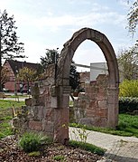 Ancient Roman defensive walls in Horbourg-Wihr