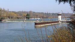 Écluse de Bois-le-Roi sur la Seine