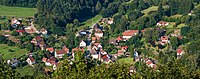 Rank: 17 View of Nothweiler from Château de Fleckenstein