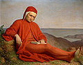 Dante in esilio, Domenico Peterlini (attribuito), circa 1860 date QS:P,+1860-00-00T00:00:00Z/9,P1480,Q5727902